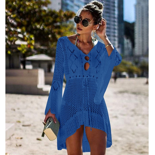 New Knitted Beach Cover Up