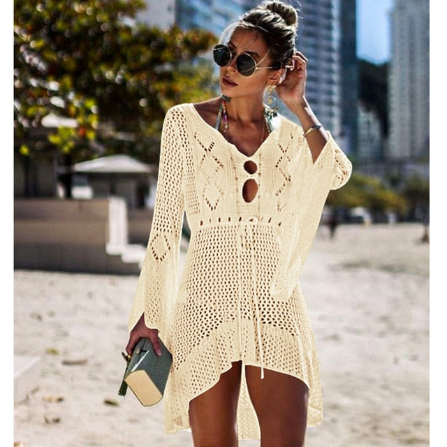 New Knitted Beach Cover Up