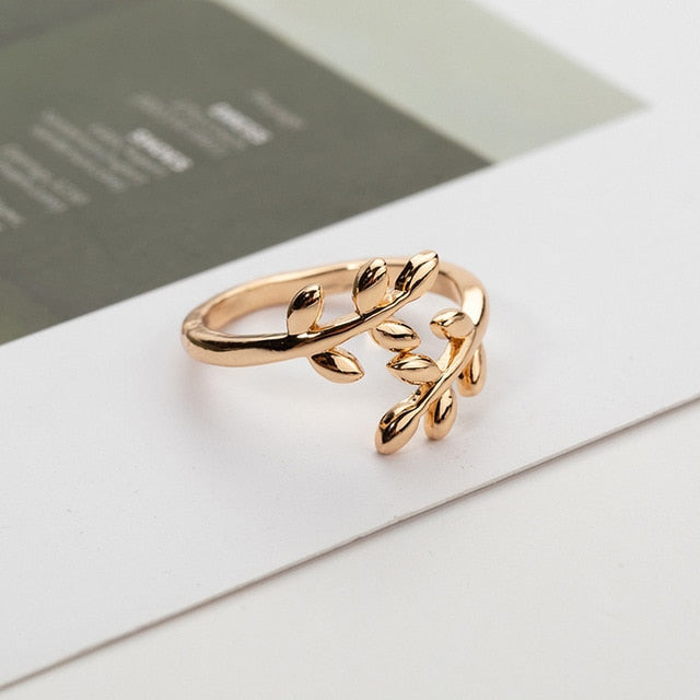 Gold Plating Chain Shape Ring