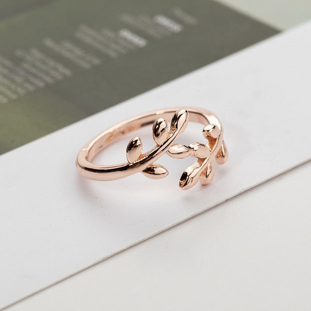 Gold Plating Chain Shape Ring