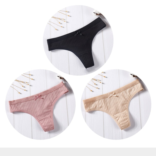 Women's Cotton G-String Thong