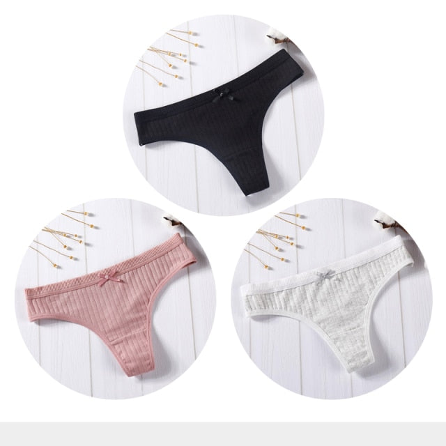 Women's Cotton G-String Thong