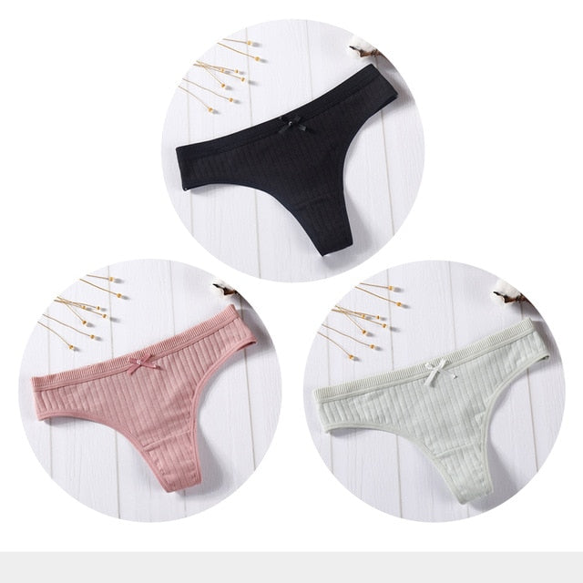 Women's Cotton G-String Thong