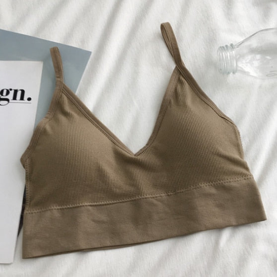 Women Sexy Crop Tops Bra