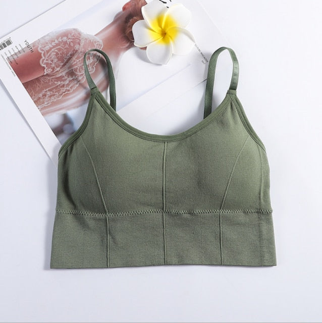 Women Sexy Crop Tops Bra