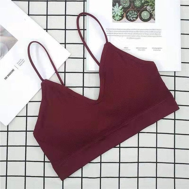 Women Sexy Crop Tops Bra