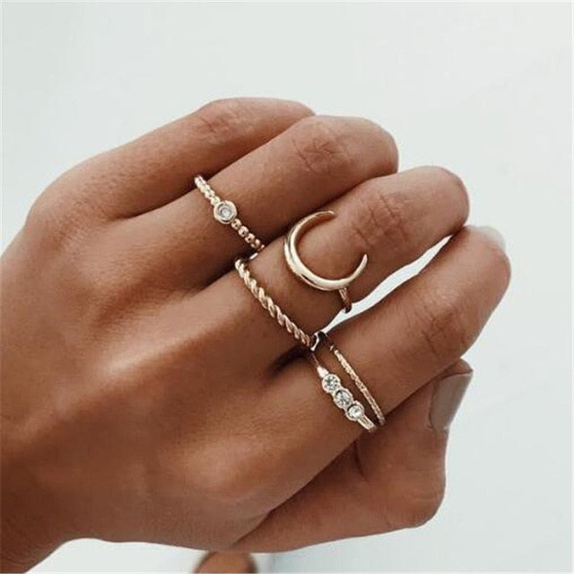 Simple Design Vintage Rings