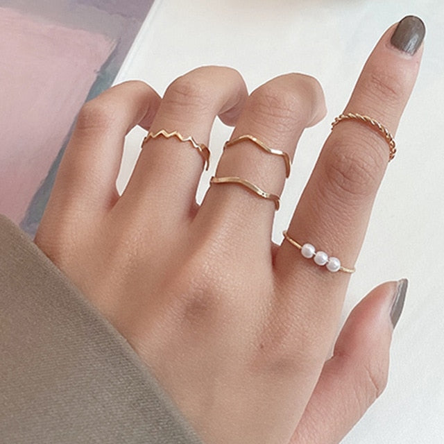 Fashion Punk Minimalist Ring