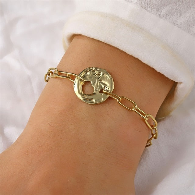 Bohemian Silver Tassel Bracelet