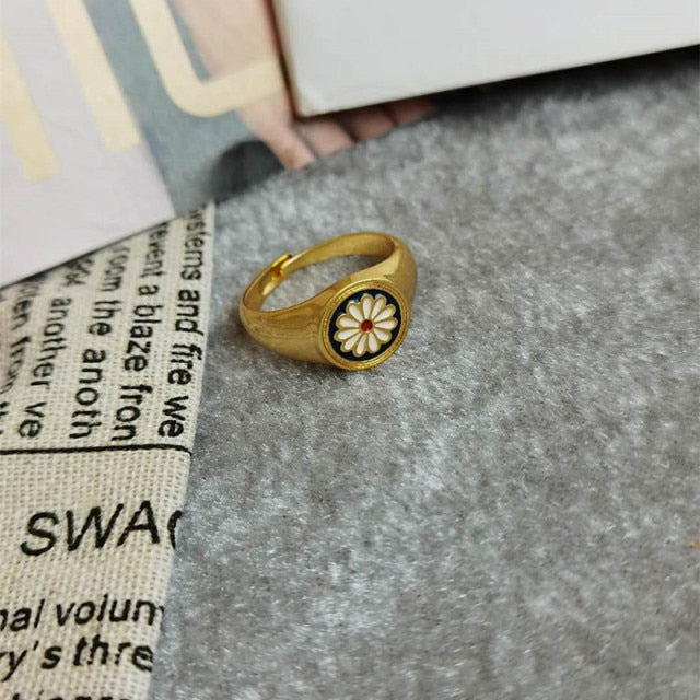 Korean Style Flower Ring