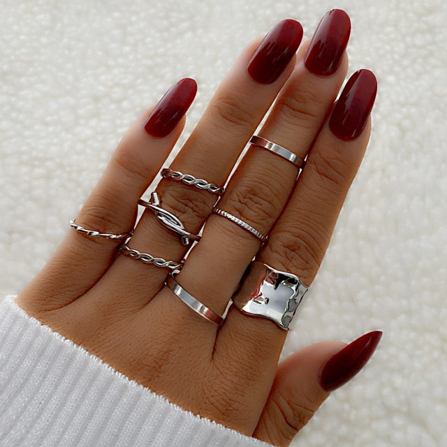 Fashion Punk Minimalist Ring