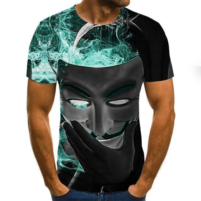 Clown Joker 3D Print T-Shirts