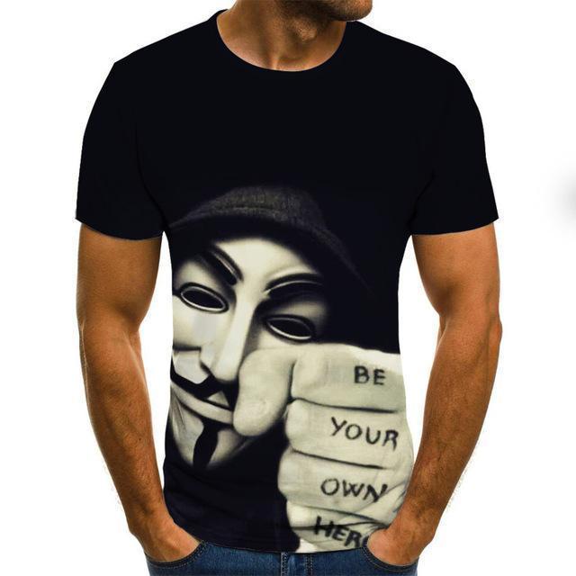 Clown Joker 3D Print T-Shirts
