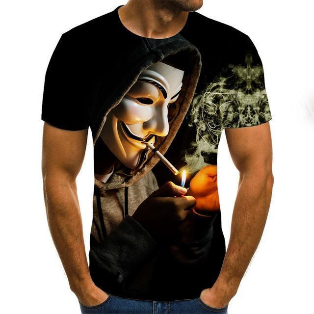 Clown Joker 3D Print T-Shirts