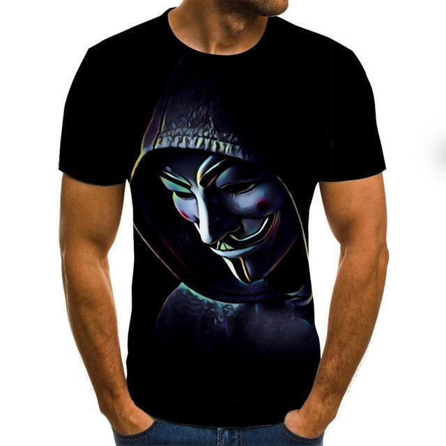 Clown Joker 3D Print T-Shirts