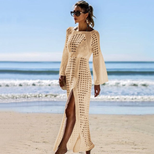 New Knitted Beach Cover Up