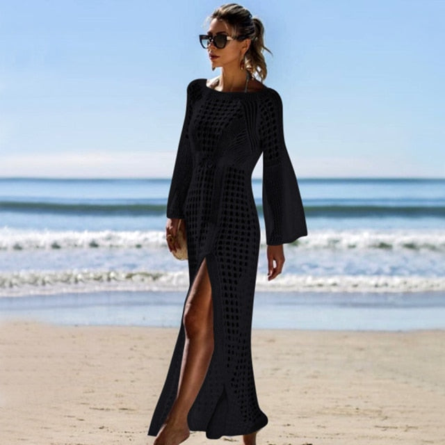 New Knitted Beach Cover Up