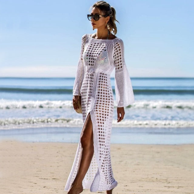 New Knitted Beach Cover Up